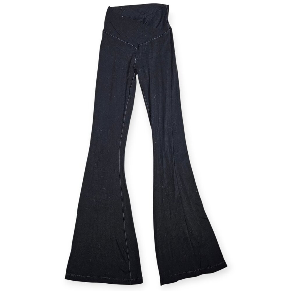 Offline By Aerie Black Flare Leggings XS High Waist Stretchy Comfortable Lounge